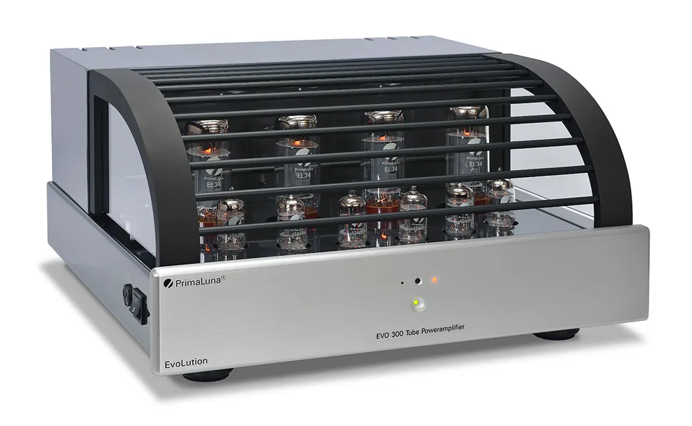 Finale Uitverkoop PrimaLuna EVO 300 tube preamplifier zilver