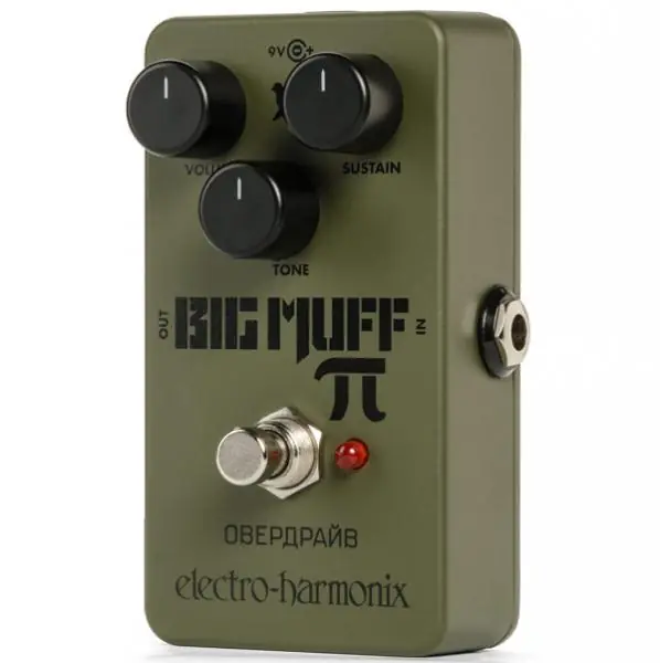 Electro harmonix Green Russian Big Muff Favoriet