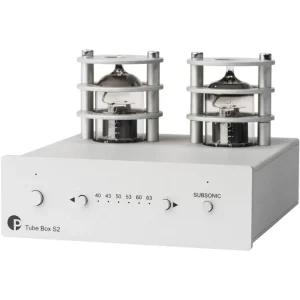 Pro-Ject Tube Box DS2 zilver Direct Verzonden