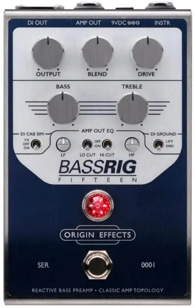 Merkproduct Origin effects BASSRIG Fifteen