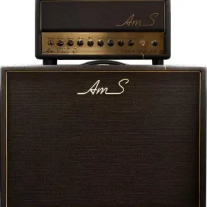 Ams amplifiers Little Legend 20 + 1x12 Cab V30-OB - Black Actieprijs