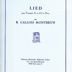 Alleen Vandaag Raymond Gallois-Montbrun: Lied