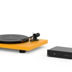 Gereduceerde Prijs Pro-Ject Colourful Audio System Satijn geel
