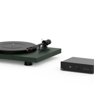 Speciale Aanbieding Pro-Ject Colourful Audio System Satijn groen