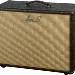 Koop Online Ams amplifiers 1x12 Oval Back Guitar Cab. - Brown Cowboy