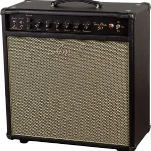 Ams amplifiers The One 50 Spring Reverb 112 Combo - Black Populair
