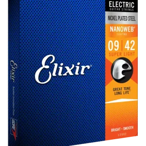 Elixir Strings Nanoweb Electric 9-42 Premium