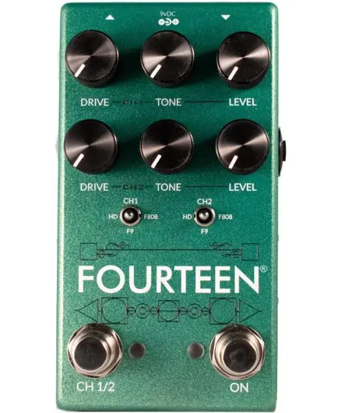 Premium Fortin amps Fourteen Dual Boost Overdrive