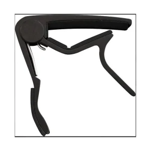 CLX Music Capo Ukulele Zwart Gecertificeerd