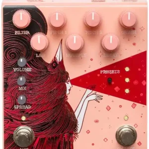 Old blood noise Dark Star Stereo Soundscape Reverb - Pink Flitsaanbieding