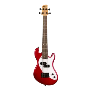 Kala U-BASS Solid Body 4-String Candy Apple Red Beperkte Voorraad