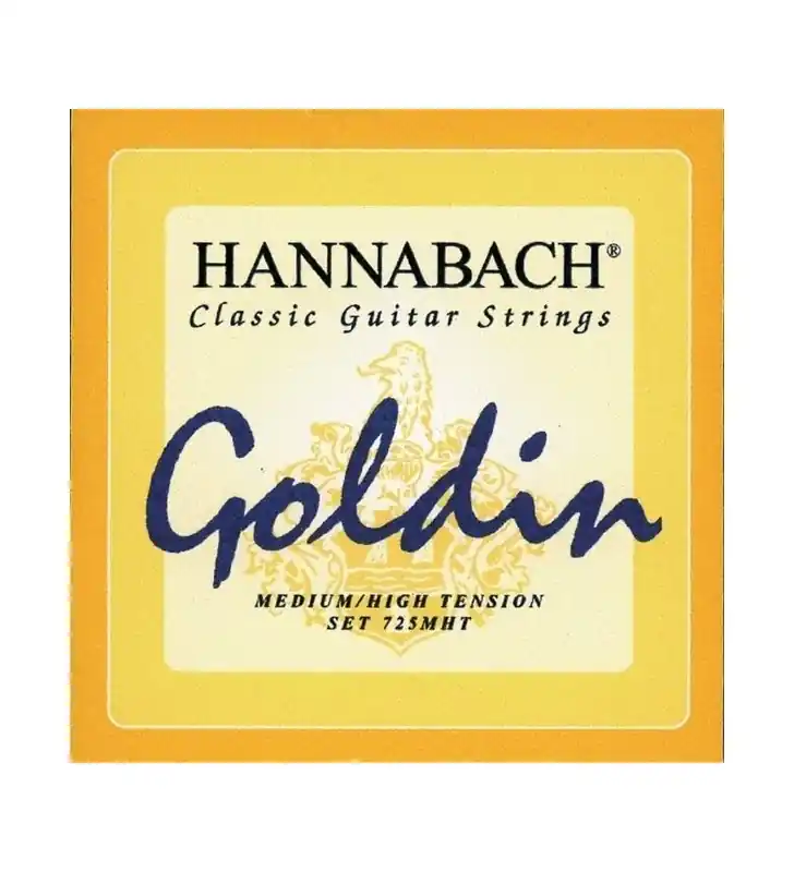 Gereduceerde Prijs Hannabach Goldin snarenset klassiek med/high tension