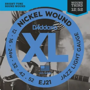 Speciale Aanbieding D'Addario EJ21 set .012 - .052 XL Jazz Lite