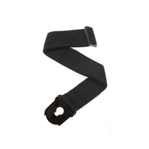 D'Addario Auto Lock Gitaarband - Skater Black Must-Have