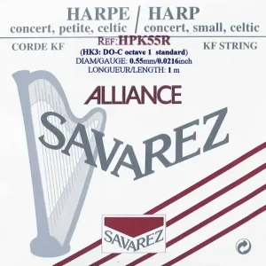 Flitsaanbieding Savarez HPK55R(HK3) harpsnaar C 1e oktaaf Alliance rood
