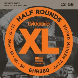 Gereduceerde Prijs D'Addario EHR360 Half Round set .013 - .056
