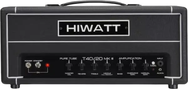 Hiwatt Tube T40/20 Head Laatste Versie