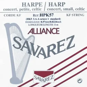Seizoensaanbieding Savarez HPK57(HK5) harpsnaar A 1e oktaaf Alliance