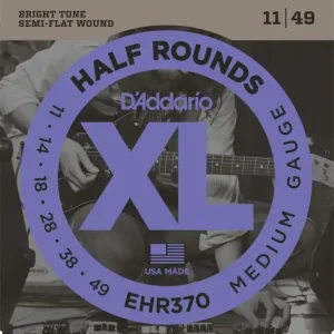 D'Addario EHR370 Halfround .011 - .049 Express Levering
