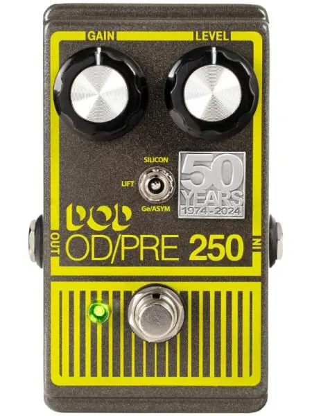 Digitech DOD Overdrive Preamp 250 50th Anniversary Flitsaanbieding