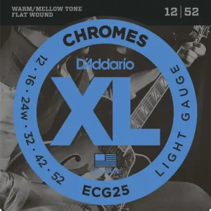 D'Addario Chromes .012 - .052 ECG25 Rechtstreeks Van De Fabrikant