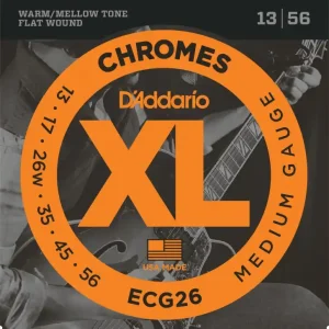 D'Addario Chromes .013 - .056 ECG26 Populair