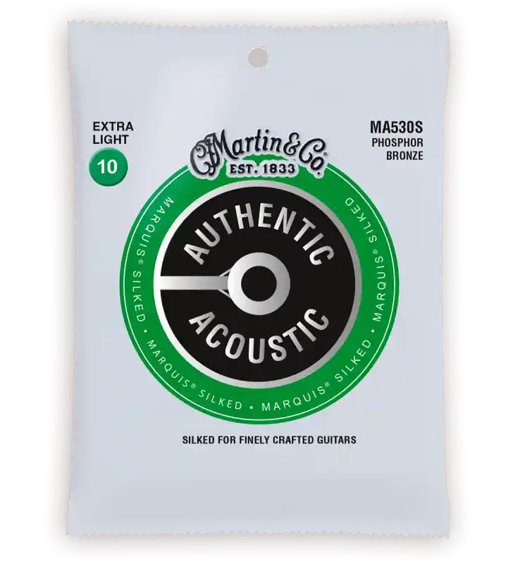 Martin MA530SMarquis Phosphor Bronze .010 silked Hete Deal