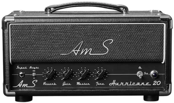 Ams amplifiers Hurricane 20 Head - Black Alleen Vandaag