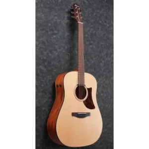Exclusieve Aanbieding Ibanez AAD100E-OPN Grand Dreadnought gitaar, solid spruce/okoume