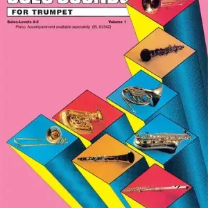 Aanbieding Solo Sounds for Trumpet, Volume I, Levels 3-5