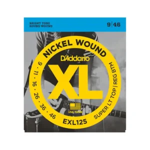 Superprijs D'Addario EXL125 setlight top/ heavy bottom 09-11-16-26-36-46