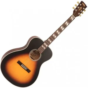 Goedkoop Vintage Guitars V130VSB Historic Folk Gitaar Vintage Sunburst