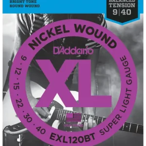 D'Addario EXL120BT set Balanced Tension .009 - .040 Speciale Aanbieding