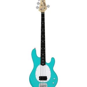 Hete Deal Sterling by Musicman Ray2 4-String Bass Electric Blue