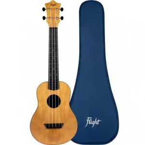 Aanbieding Flight TUC55 ABS Travel Concert Ukulele Mango