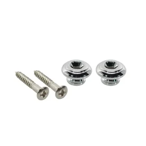 Must-Have Boston EP-S-C Strap Button Chroom 2-pack