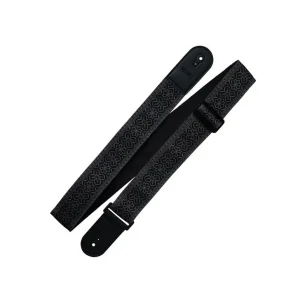 Richter Retro Zwart/Antraciet Gitaarband Dagaanbieding