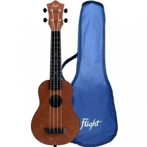 Finale Uitverkoop Flight TUS65 ABS Shimmer Travel Sopraan Ukulele Copper