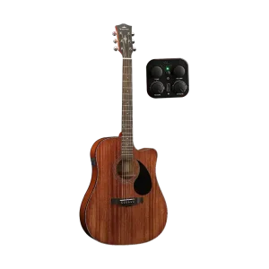 Op = Op Kepma EDCE-K10 Dreadnought gitaar Walnut