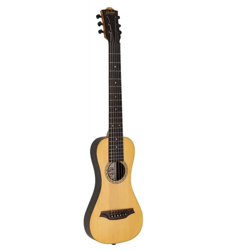 Bromo BAR3 Travel Gitaar, all solid, incl. hoes Betaalbaar