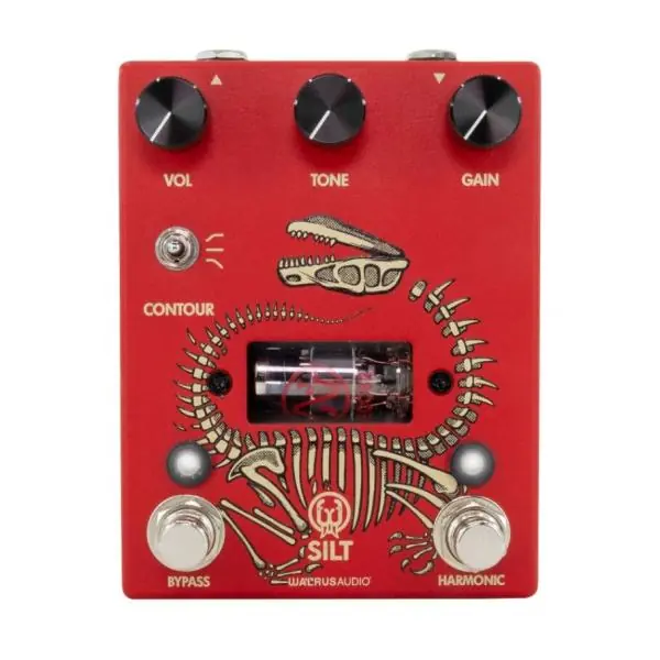 Walrus audio Silt Harmonic Tube Fuzz Red Seizoensaanbieding