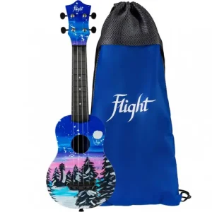 Flight UTS42 Ultra Travel Ukulele Snow Favoriet