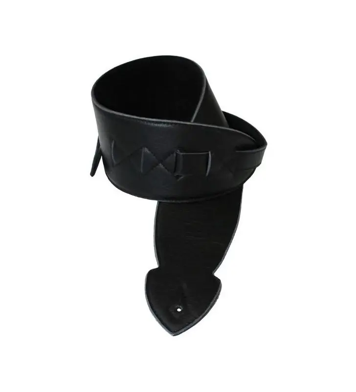 LG Straps Softy Gitaarband 4" Black Fabrieksprijs