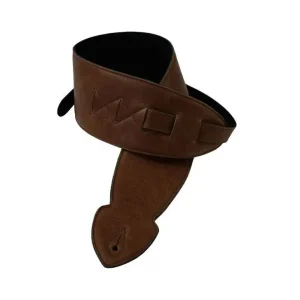 Gratis Verzending LG Straps Softy Gitaarband 2,5" Brown