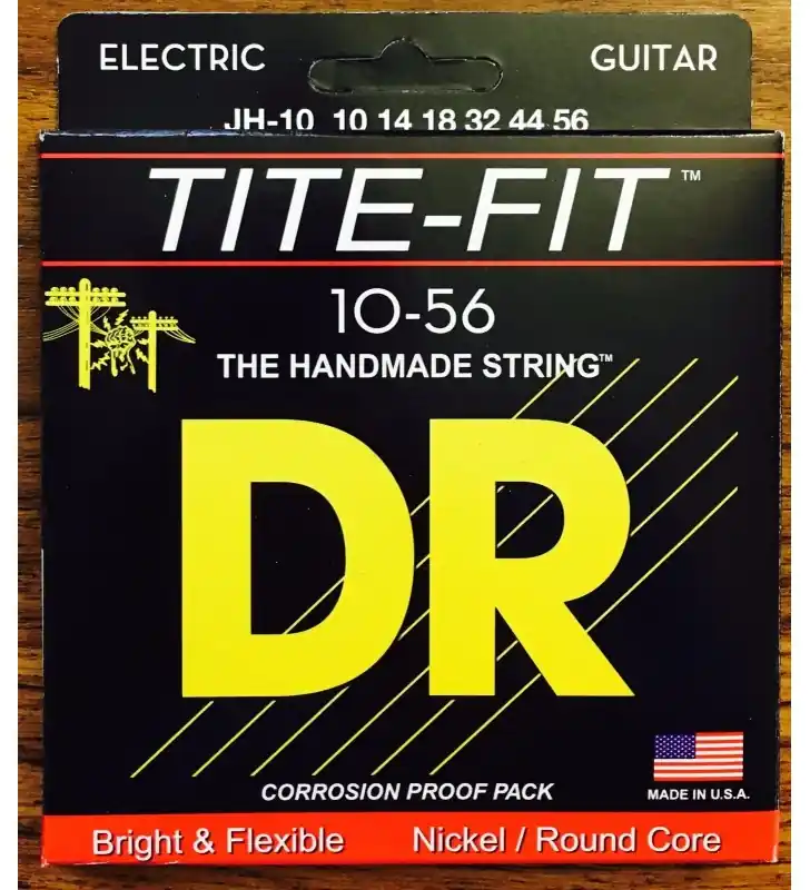 Express Levering DR Strings JH-10 snaren voor electrisch gitaar .010 - .056