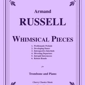 Whimsical Pieces for Trombone and Piano Finale Uitverkoop
