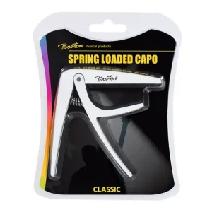 Boston springloaded capo klassiek, wit Weekendaanbieding