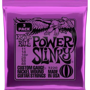 Finale Uitverkoop Ernie Ball Power Slinky 11-48 3-pack