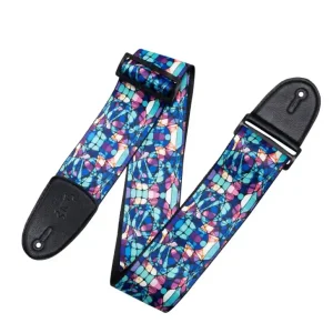 Levy's Stained Glass 3 Inch Polyester Gitaarband Hete Deal