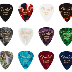 Direct Verzonden Fender 0980300700 12 plectrums 351 vorm